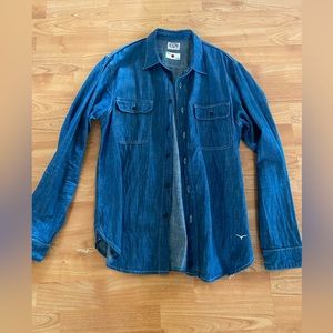 COPY - Benzak chambray work shirt small